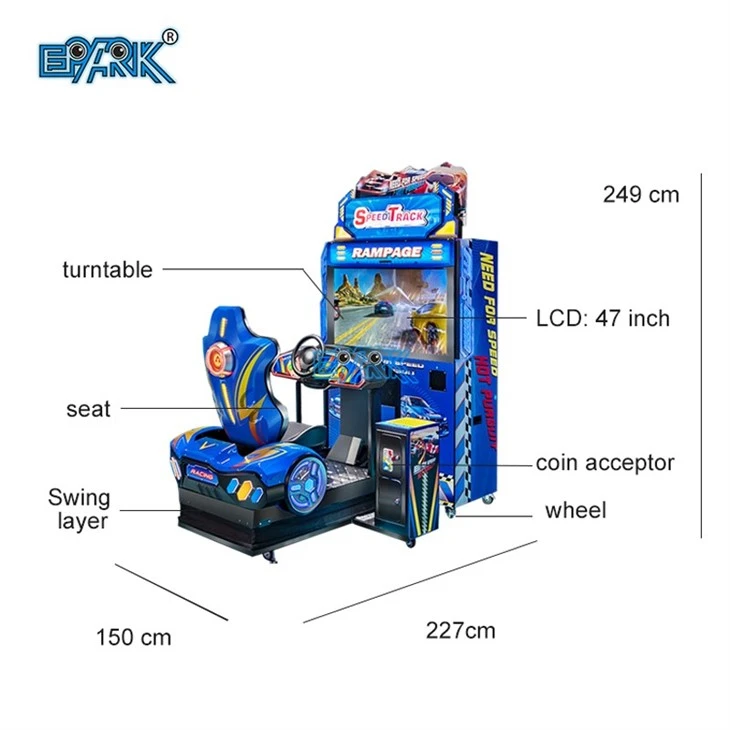 47 Inch Speed Track Dynamic Speed Car