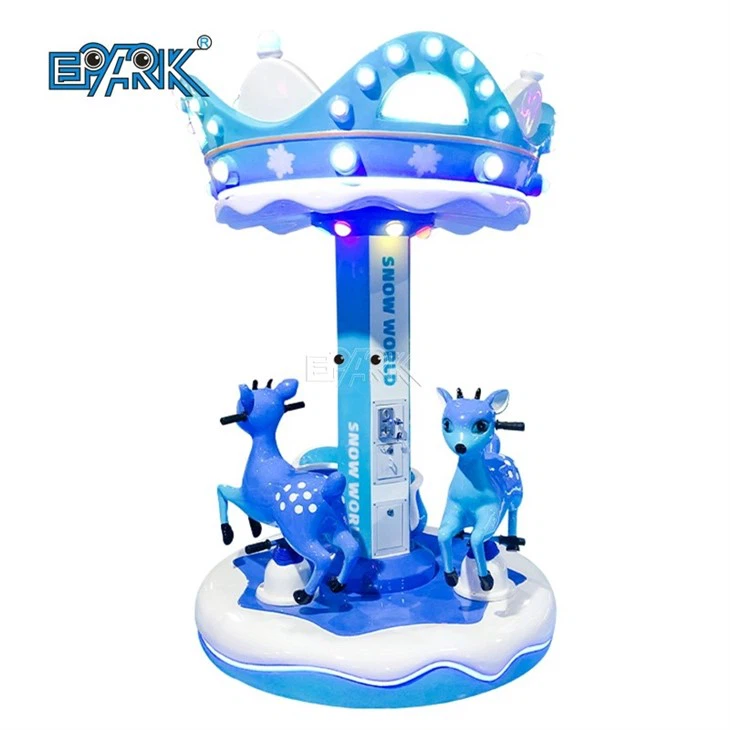 Snow World Amusement Park Carousel