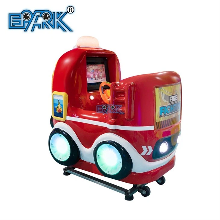 Fire Truck Kiddie Ride Swing Car